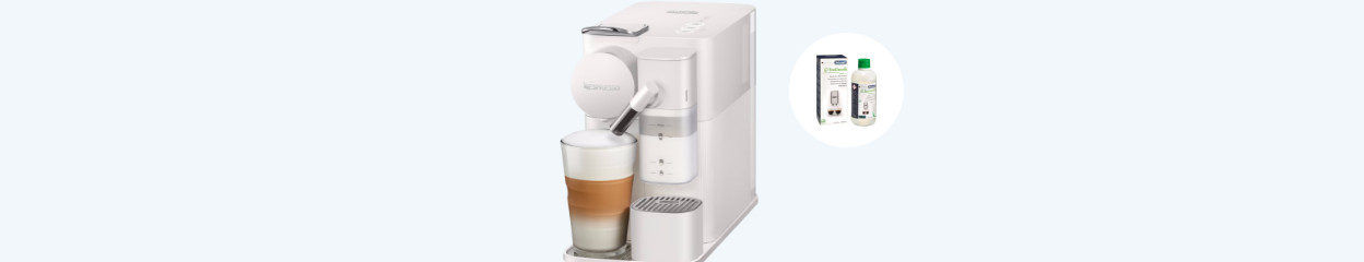 How do you descale your Nespresso Lattissima One?