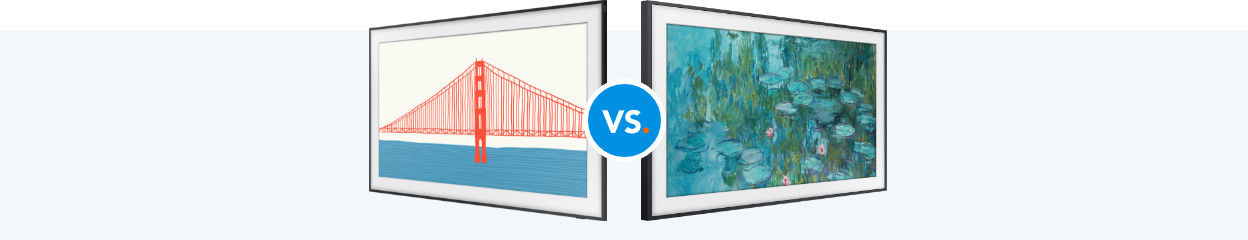 Samsung The Frame 2021 und The Frame 2020 im Vergleich