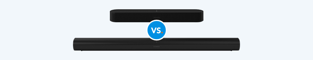 Sonos Beam (Gen. 2) und Sonos Arc im Vergleich