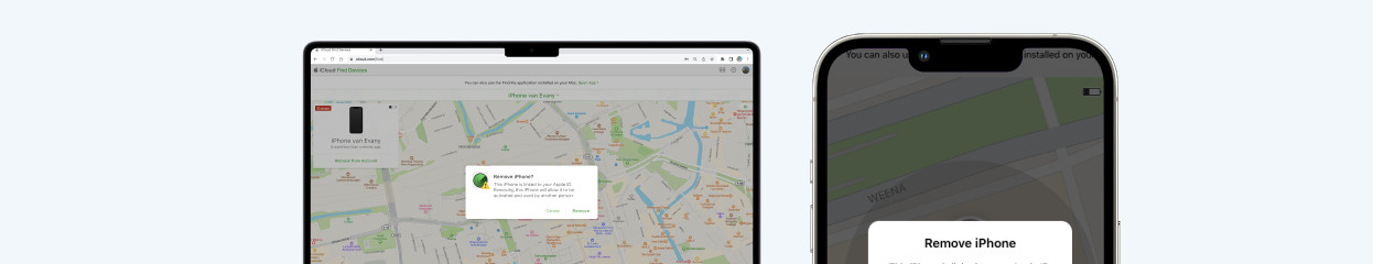 How do you turn off 'Find My' on your Apple device?