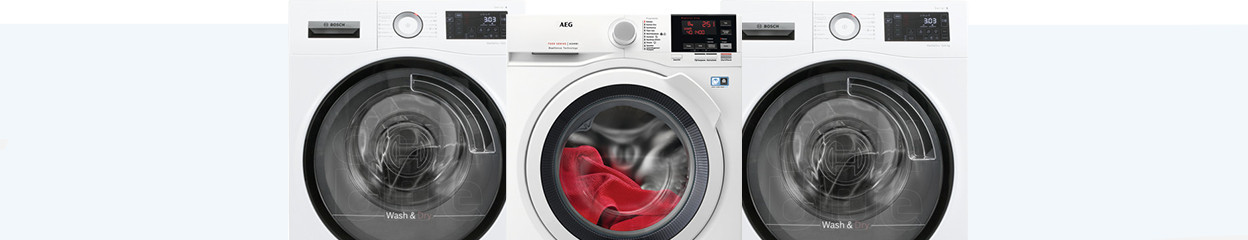 Wie trenne ich einen Waschtrockner von den Anschlüssen?