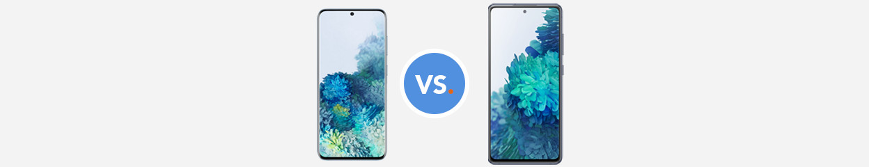 Samsung Galaxy S20 und S20 FE im Vergleich