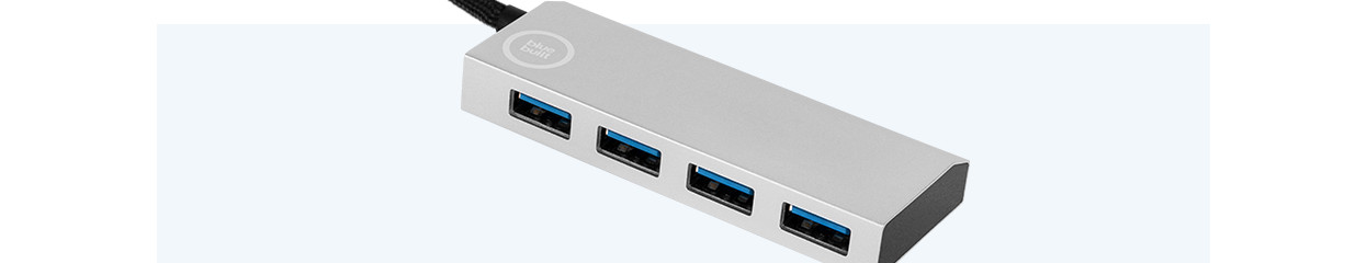 How do you install the BlueBuilt USB 3.0 hub 4 ports?