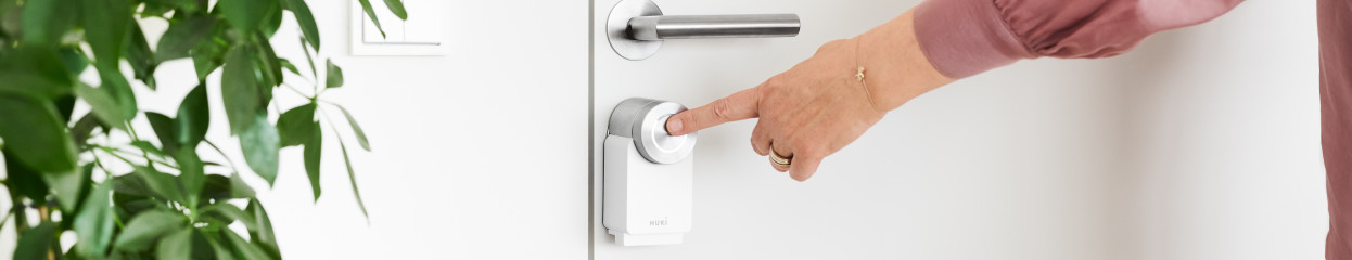 How do you install a Nuki smart door lock?