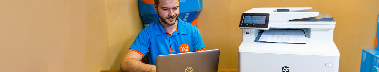 Wie richte ich einen HP Laserdrucker ein?