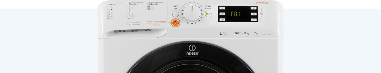 Die häufigsten Störungen bei Indesit Waschmaschinen