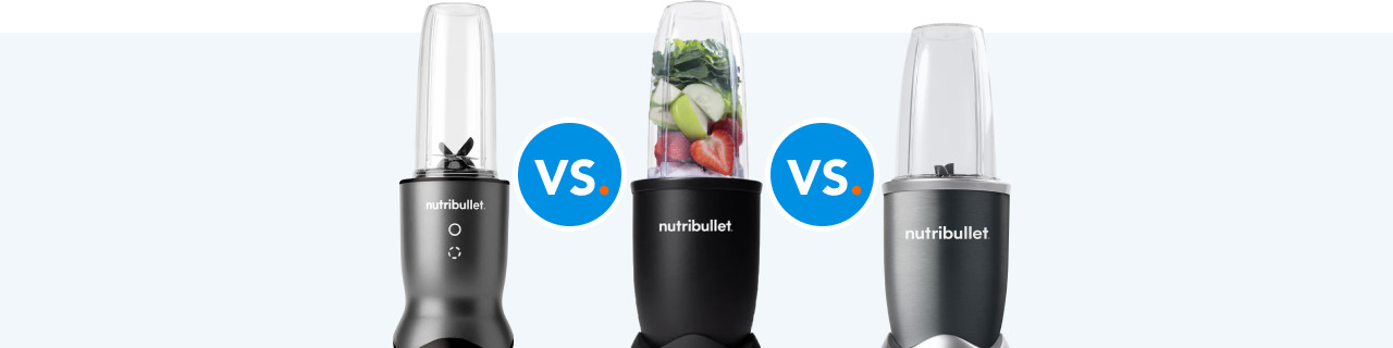 Compare the Nutribullet Ultra 1200, 900, and 600 blenders