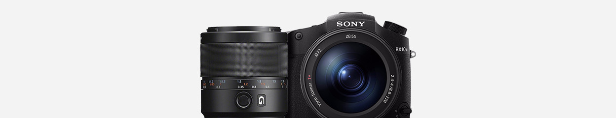What do the abbreviations on a Sony lens mean?