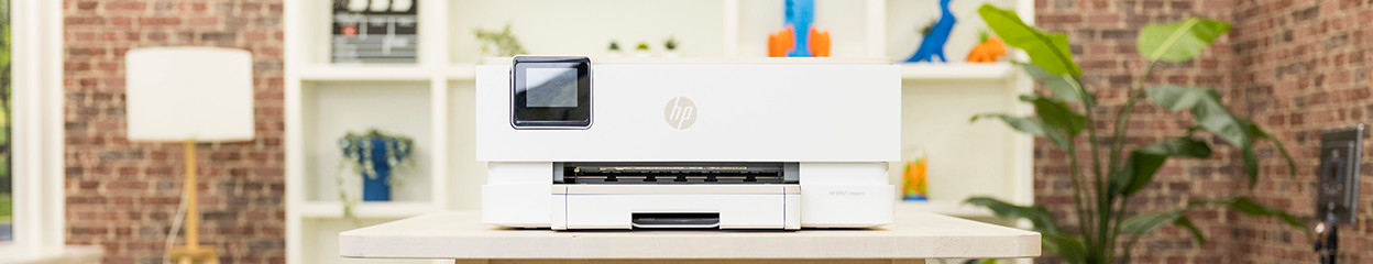 How do you set up an HP inkjet printer?