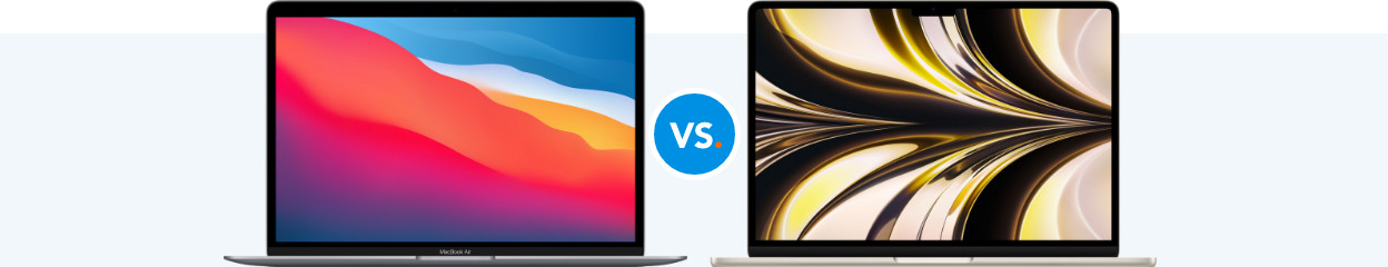 MacBook Air (2020) und MacBook Air (2022) im Vergleich