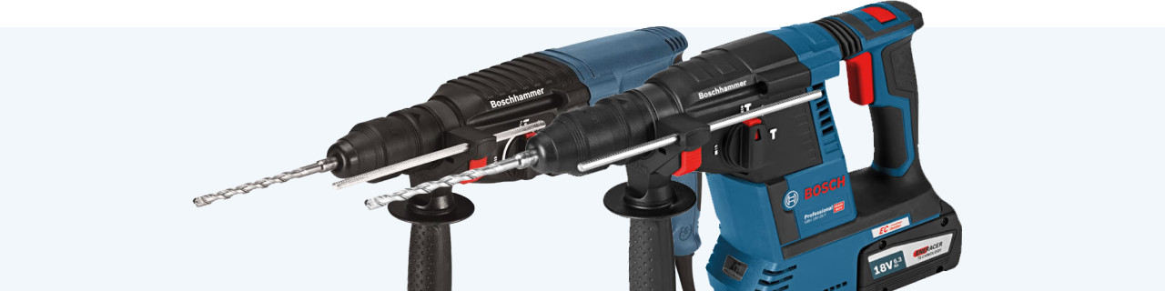 Wie wähle ich einen Bosch Professional Bohrhammer aus?