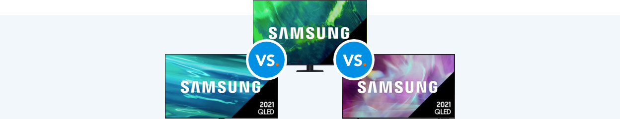 Samsung QLED Q64A vs. QLED Q74A vs. QLED Q80A