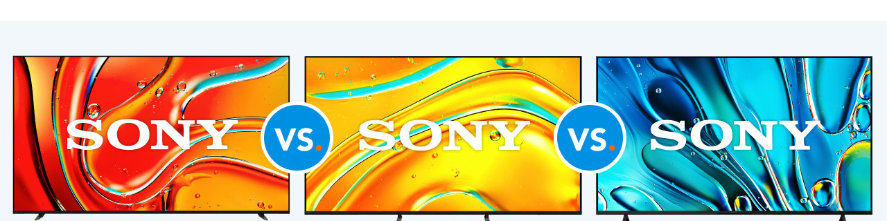 Sony Bravia 7, 5 und 3 im Vergleich