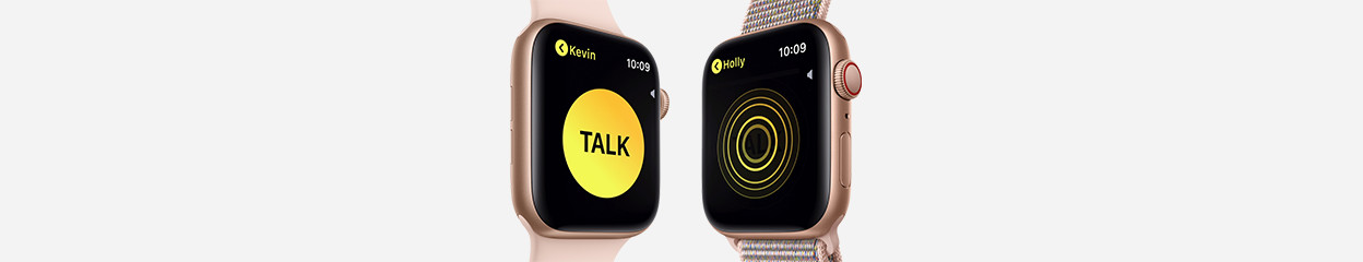 Wie verwendet man die Walkie-Talkie-Funktion auf der Apple Watch?