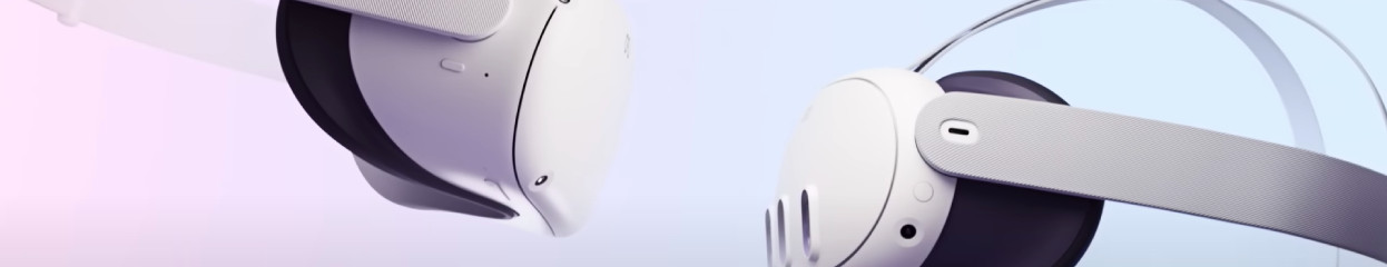 How do you charge the Meta Quest VR headset and controllers?