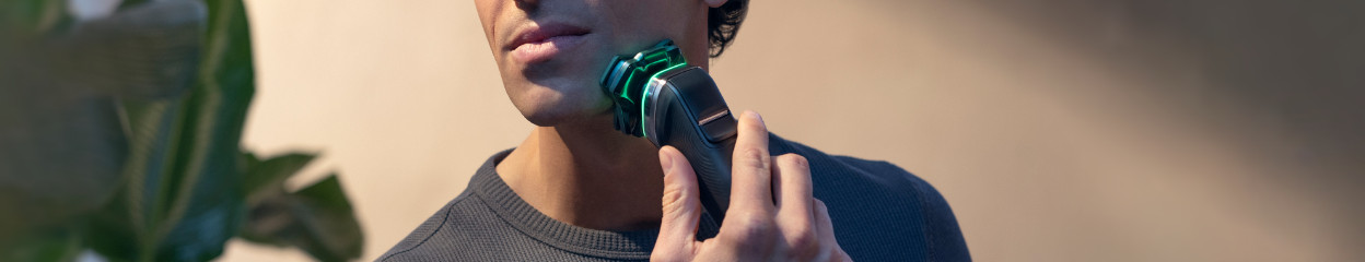 What determines the shaving comfort of an electric shaver?