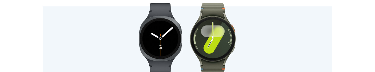 Samsung Galaxy Watch8 und Watch7 im Vergleich