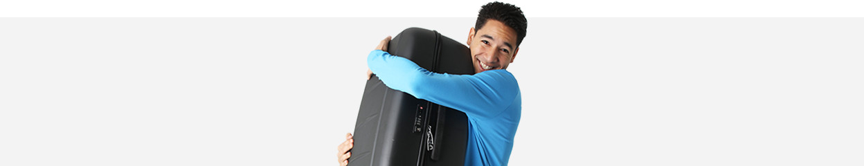 Wie stellst du das Zahlenschloss an deinem Koffer ein?