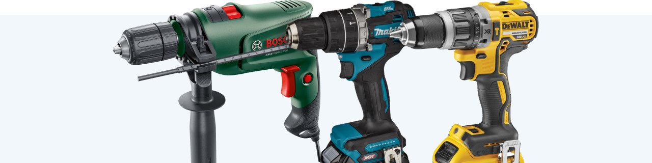 Mit welcher Bohrmaschine bohrt man in Stein?