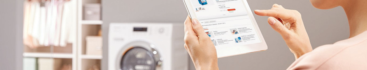 Set up WiFi on a Miele washing machine