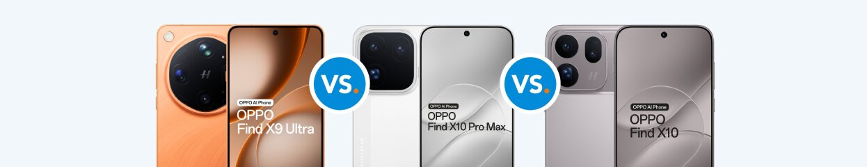Die OPPO Find X Serie im Vergleich