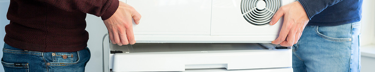 Wie stellst du deinen Trockner auf deine Waschmaschine?