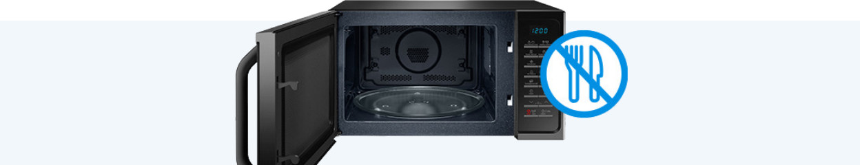 Darf Metall in die Mikrowelle?