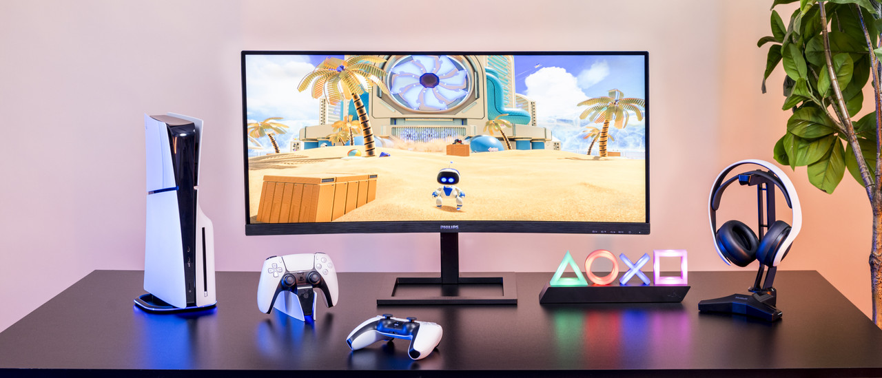 Weiße PlayStation Konfiguration