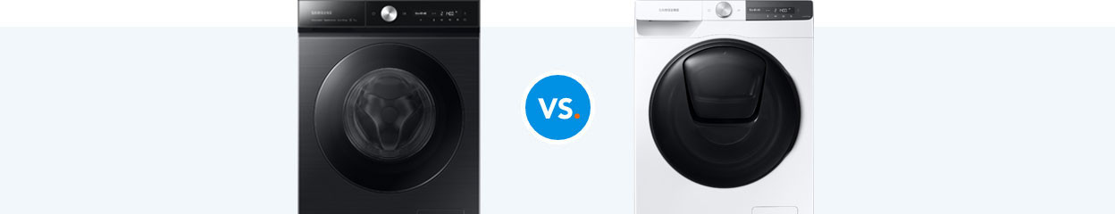 Samsung 9000 und 8000 Waschmaschine im Vergleich