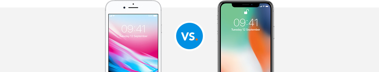 Refurbished iPhone 8 und Refurbished iPhone X im Vergleich