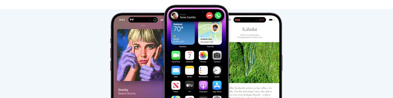 Was ist die Dynamic Island und was mache ich damit?