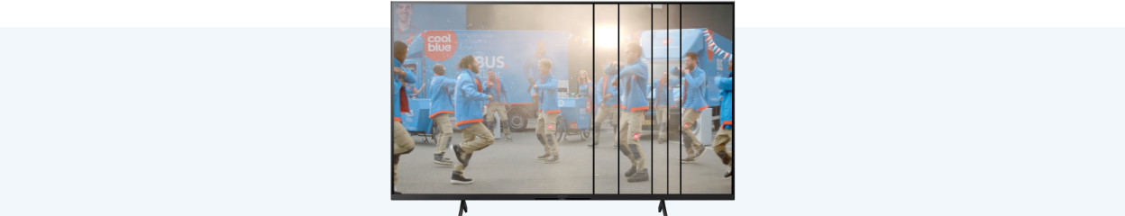 How do you solve stripes on the screen of your Sony TV?