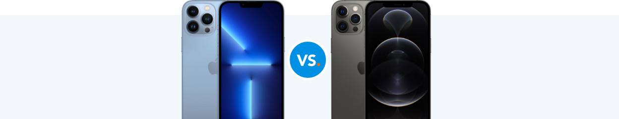 Apple iPhone 13 Pro (Max) und Apple iPhone 12 Pro (Max) im Vergleich