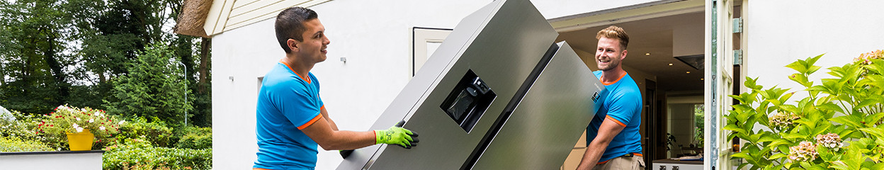 Wie stelle ich einen Side-by-Side-Kühlschrank um?