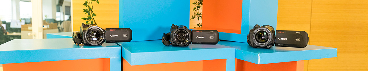 Canon XA70, XA60 und Legria HF G70 im Vergleich