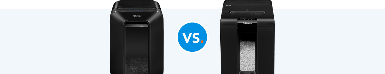 Compare Fellowes paper shredder series