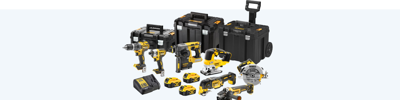 Wie wähle ich ein DeWalt Kombiset aus?