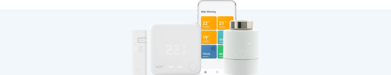 What are the energy-saving functions of Tado thermostats?