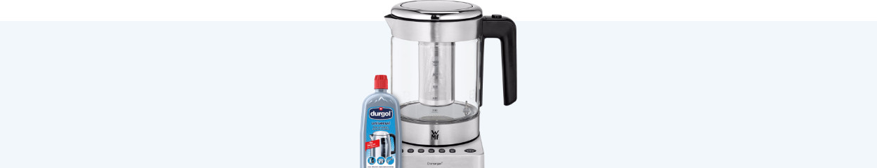 Wie entkalkt man einen Wasserkocher?