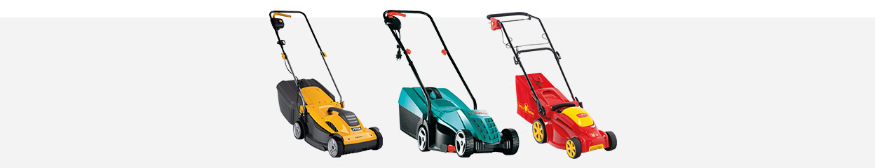 How do you maintain an electric lawn mower?