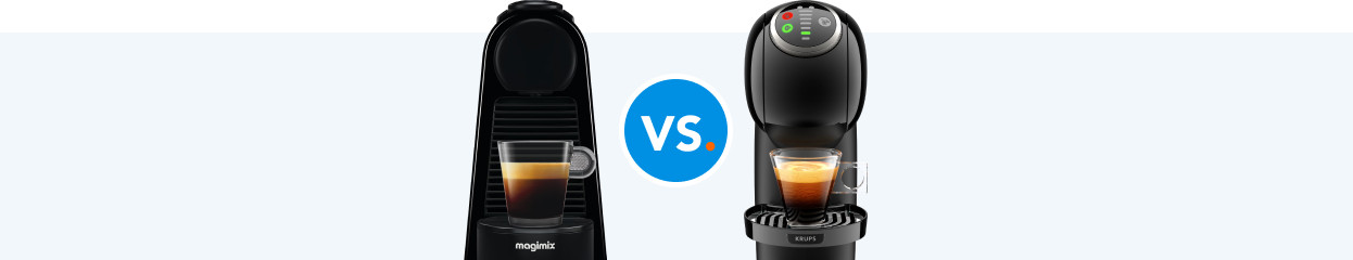 Nespresso und Dolce Gusto im Vergleich