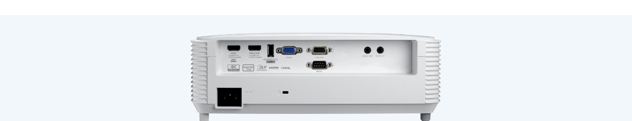 How do you connect your projector to a Windows PC or laptop?