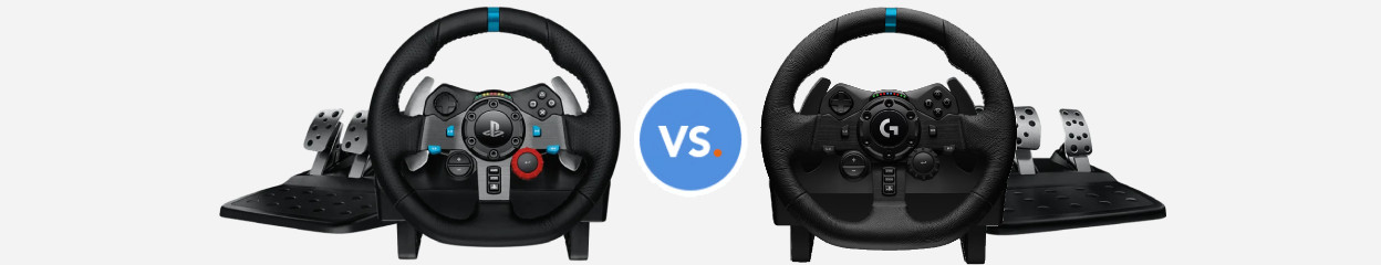 Compare the Logitech G29 to the Logitech G923