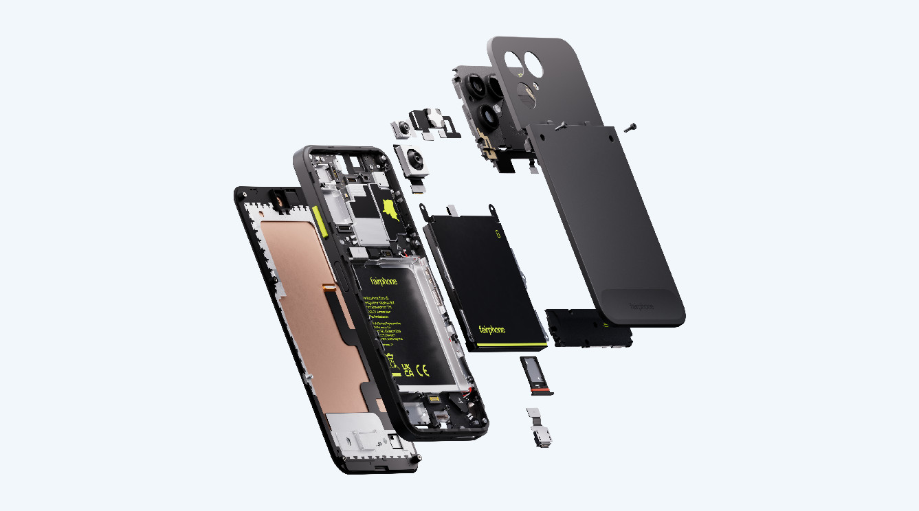 Sieh dir das Fairphone 6+ an