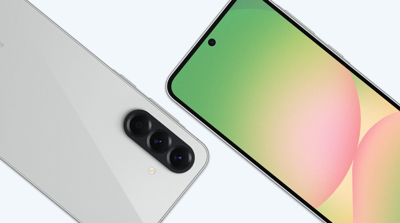 Highlighted Samsung A phone