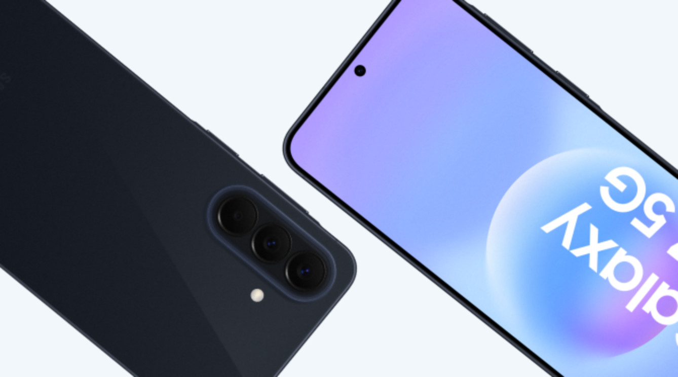 Highlighted Samsung A phone