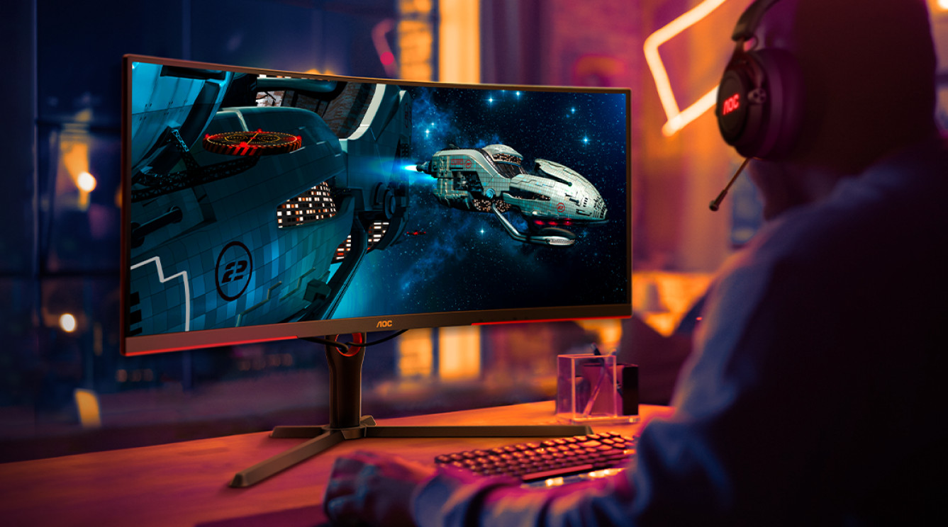 Highlighted AOC gaming monitors