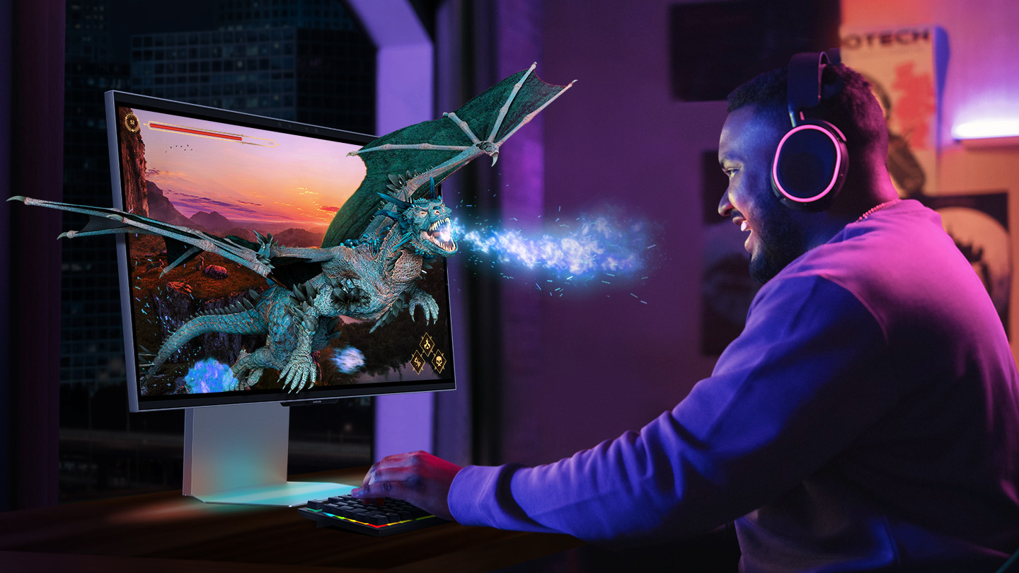 Hervorgehobener Samsung Gaming-Monitor