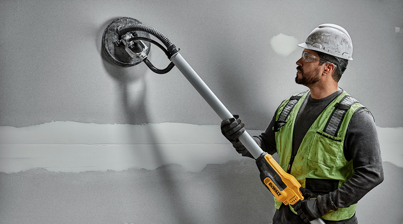 Our choice for sanding walls and ceilings