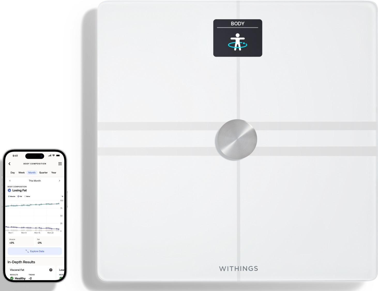 Withings Body Comp Weiß